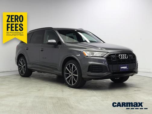 Gray 2022 Audi Q7 Premium Plus