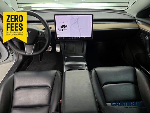 White 2022 Tesla Model 3 Performance