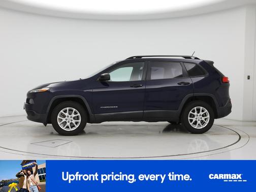 Blue 2015 Jeep Cherokee Sport