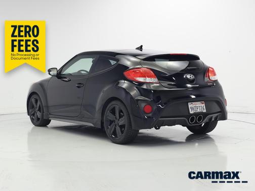 Black 2015 Hyundai Veloster Turbo