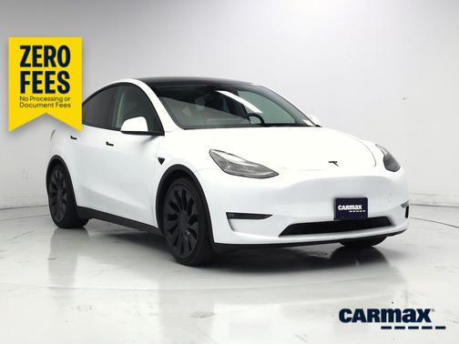 White 2024 Tesla Model Y Performance