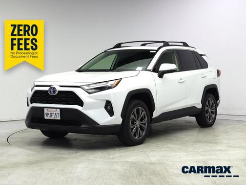 White 2024 Toyota RAV4 Hybrid XLE Premium