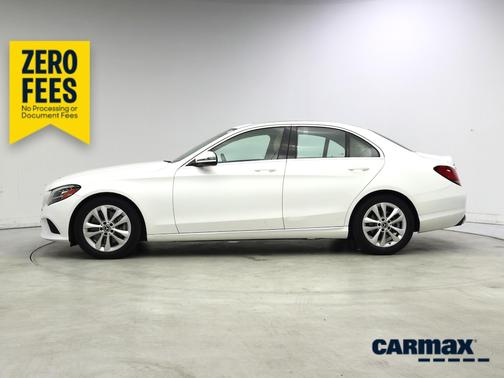 White 2019 Mercedes-Benz C-Class