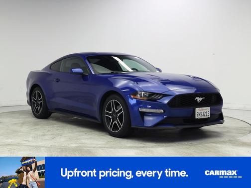 Blue 2018 Ford Mustang Ecoboost