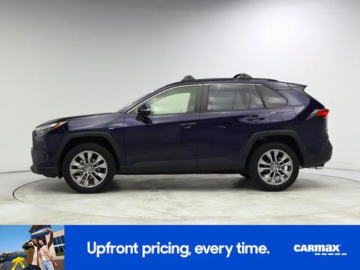 Blue 2025 Toyota RAV4 XLE Premium