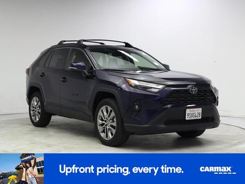 Blue 2025 Toyota RAV4 XLE Premium