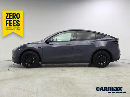 Gray 2022 Tesla Model Y Long Range