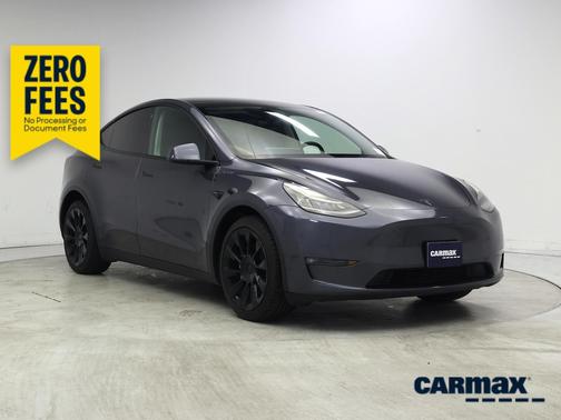 Gray 2022 Tesla Model Y Long Range