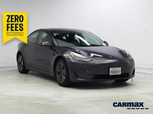 Gray 2022 Tesla Model 3 Long Range
