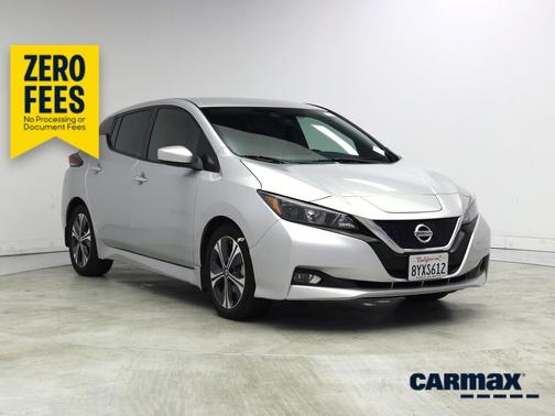 Silver 2022 Nissan Leaf SV