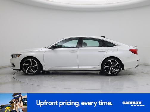White 2022 Honda Accord Sport