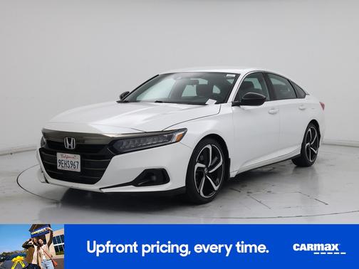 White 2022 Honda Accord Sport
