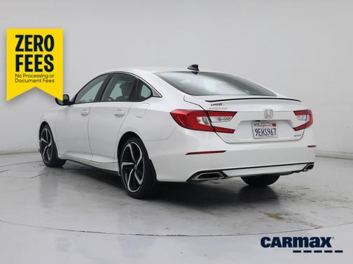 White 2022 Honda Accord Sport