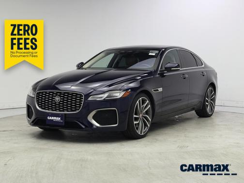 Blue 2022 Jaguar XF SE