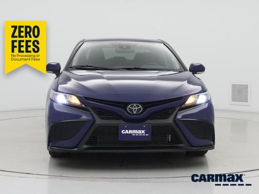 Blue 2023 Toyota Camry SE