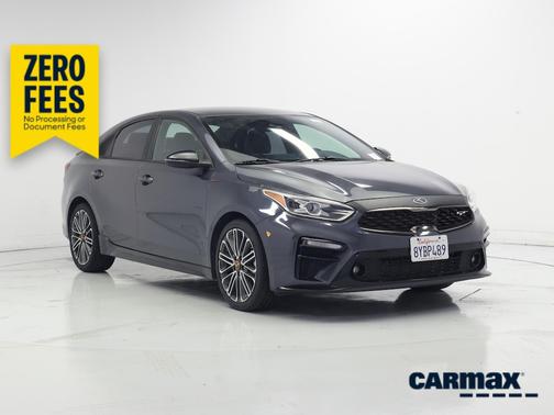 Gray 2021 Kia Forte GT