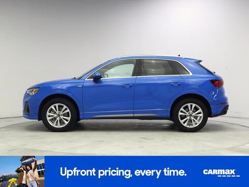 Blue 2023 Audi Q3 S-Line Premium