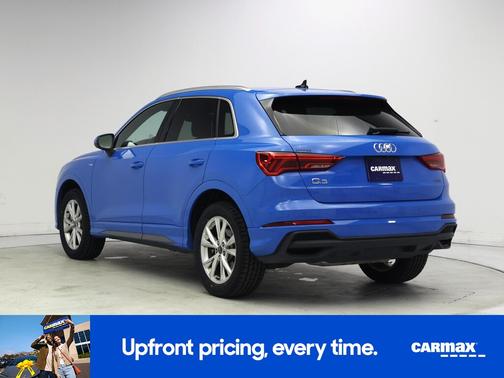 Blue 2023 Audi Q3 S-Line Premium