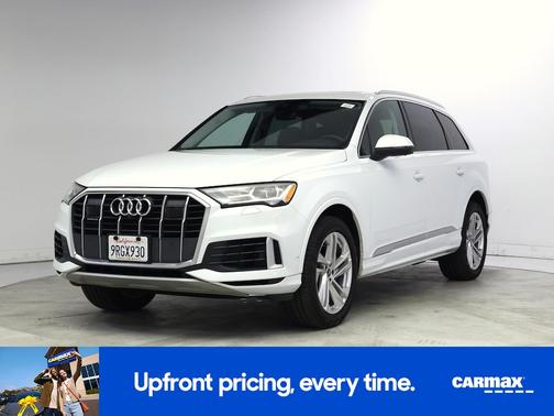 White 2022 Audi Q7 Premium Plus