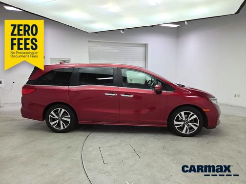 Red 2022 Honda Odyssey Touring