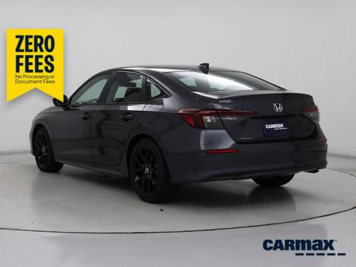 Gray 2026 Honda Civic Hybrid Sport