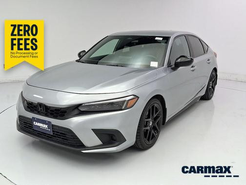 Silver 2022 Honda Civic Sport