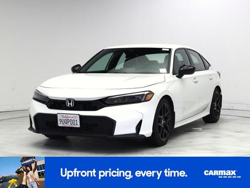 White 2026 Honda Civic Sport