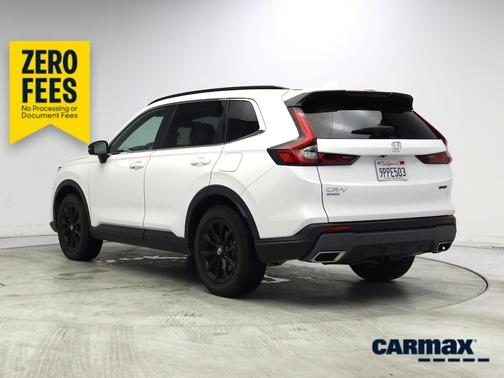 White 2025 Honda CR-V Hybrid Sport-L