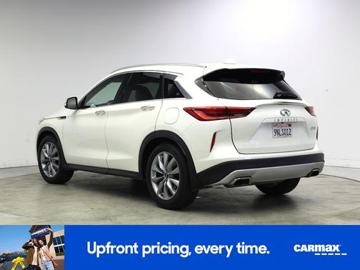 White 2020 INFINITI QX50 Luxe