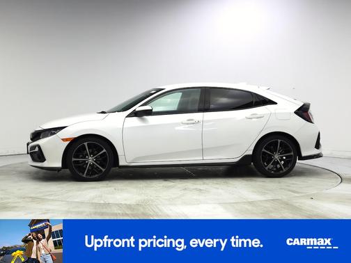 White 2021 Honda Civic Sport