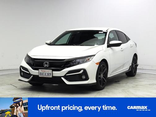 White 2021 Honda Civic Sport
