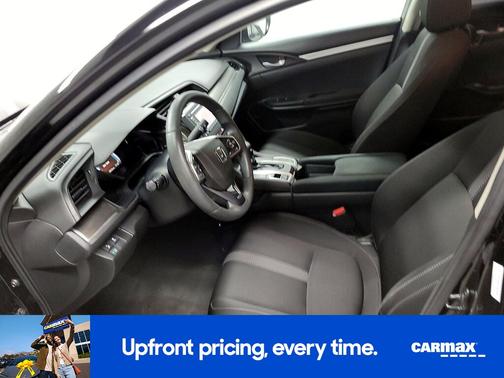 Black 2021 Honda Civic LX