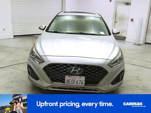 Silver 2018 Hyundai SONATA Sport