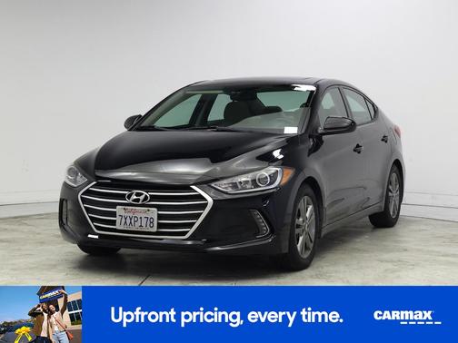 Black 2017 Hyundai ELANTRA Value Edition