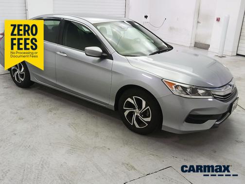 Gray 2016 Honda Accord LX