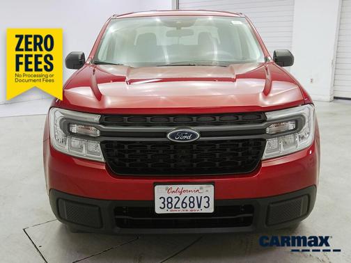 Red 2023 Ford Maverick XLT