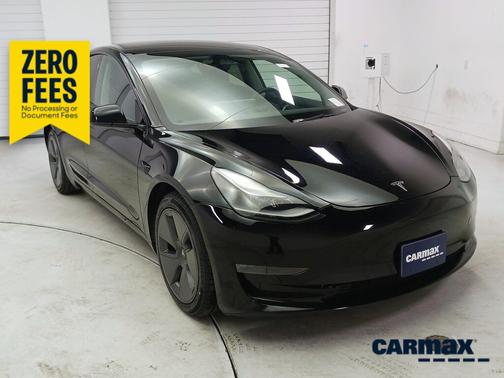 Black 2022 Tesla Model 3 Long Range