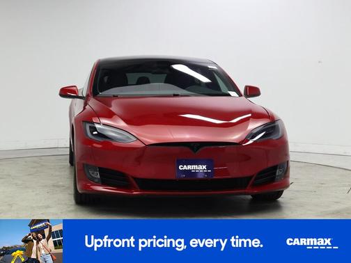Red 2020 Tesla Model S Performance