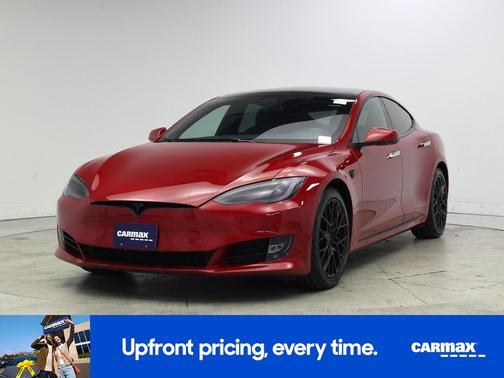 Red 2020 Tesla Model S Performance