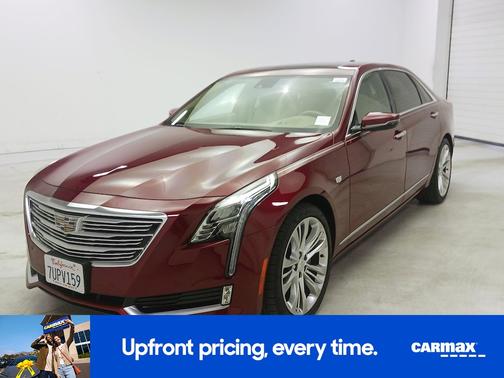 Red 2016 Cadillac CT6 Platinum