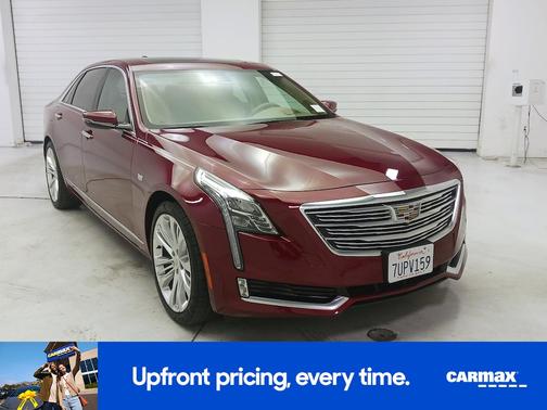 Red 2016 Cadillac CT6 Platinum
