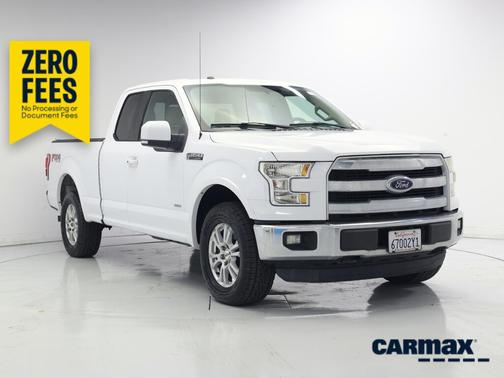 White 2016 Ford F-150 Lariat