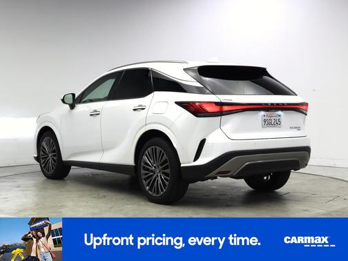 White 2025 Lexus RX 350h Luxury