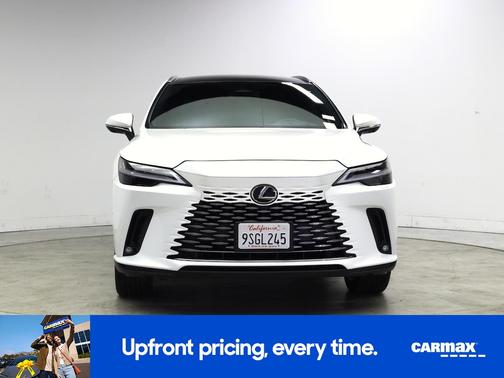 White 2025 Lexus RX 350h Luxury