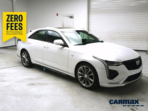 White 2025 Cadillac CT4 Sport