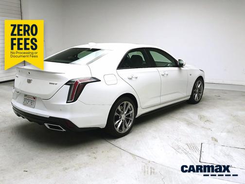 White 2025 Cadillac CT4 Sport