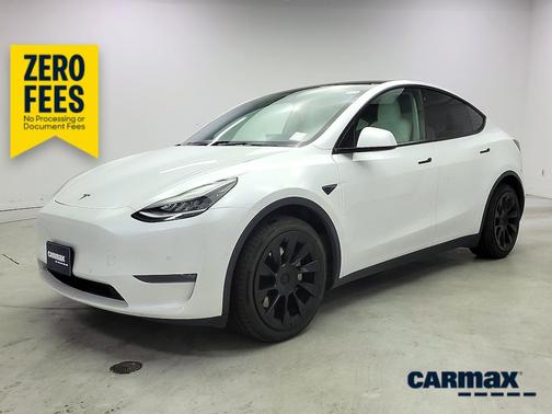 White 2021 Tesla Model Y Long Range