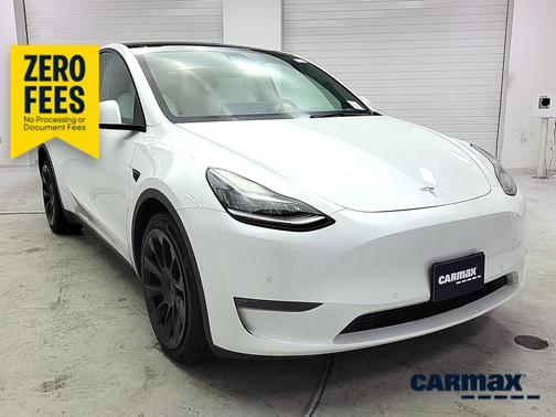 White 2021 Tesla Model Y Long Range