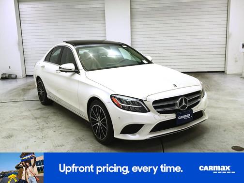 White 2019 Mercedes-Benz C-Class
