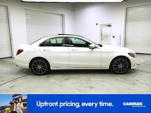 White 2019 Mercedes-Benz C-Class
